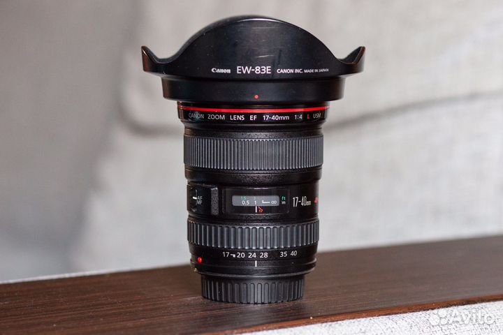 Canon 17-40mm f/4.0