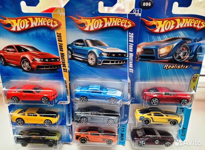 Hot Wheels Ford Mustang GT Коллекция
