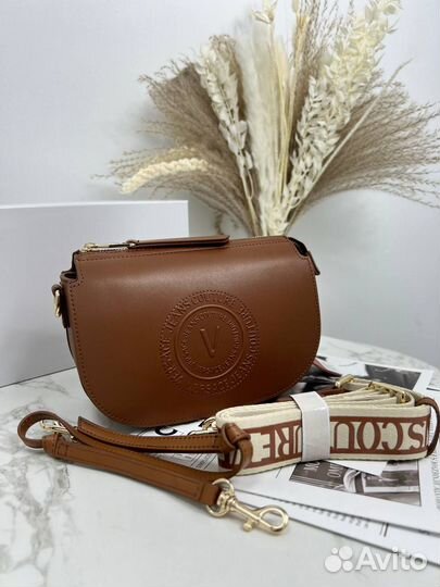 Сумка женская versace натуральная кожа