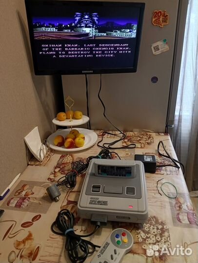Игровая приставка Super Nintendo