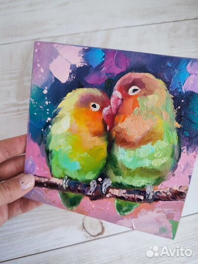 Маленькая картина маслом 