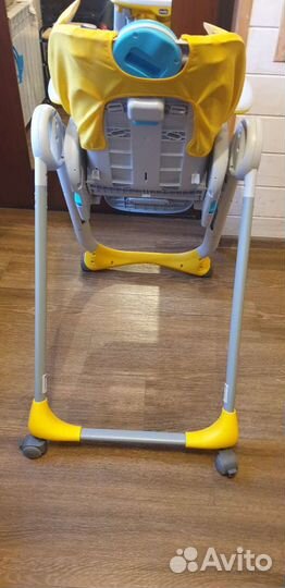 Стульчик для кормления chicco polly 2start jungl