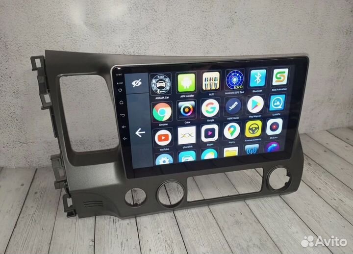 Магнитола Honda Civic 8 (viii) 4D на android IPS