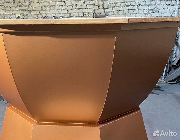 Банный чан на дровах