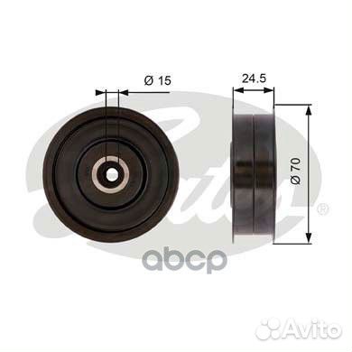 Ролик обводной навесного оборудования T36372 Gates