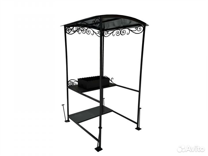 Мангал-беседка компакт