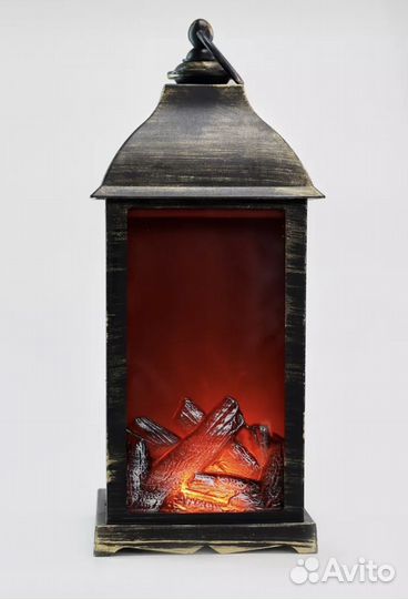 Камин светодиодный, ночник