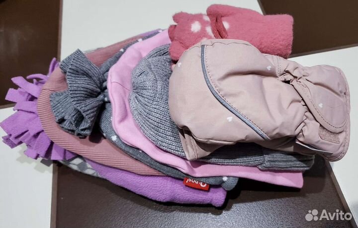 Шапки разные 46-48-50см