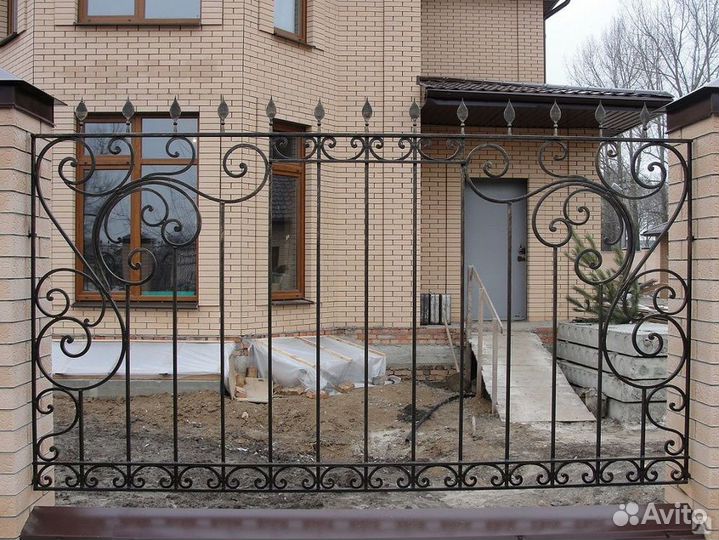 Кованый забор