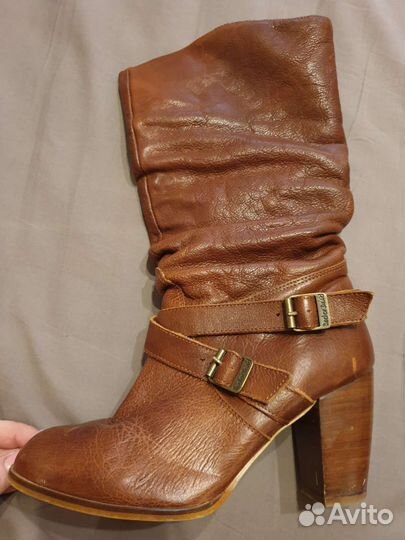 Сапоги женские натуральная кожа
