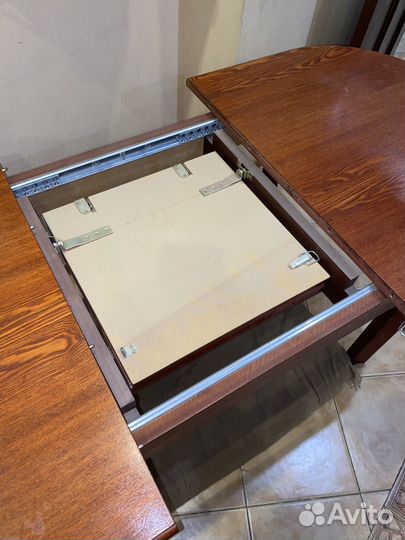 Стол обеденный раздвижной из массива дерева