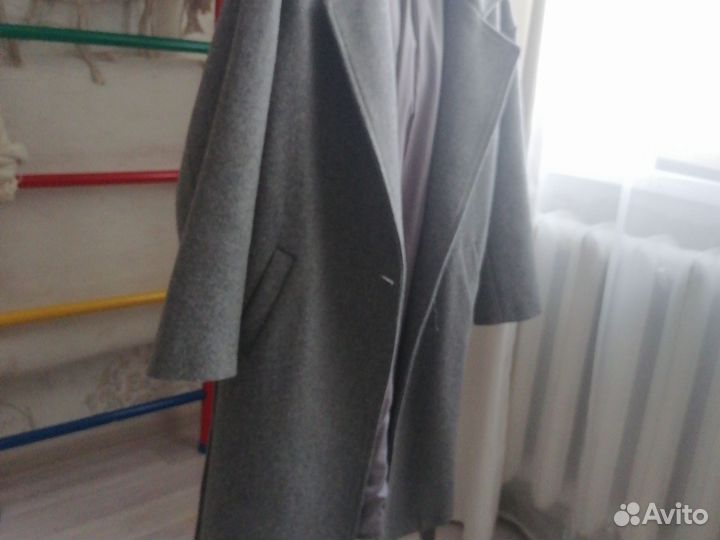 Пальто женское демисезонное 50 52 шерстяное