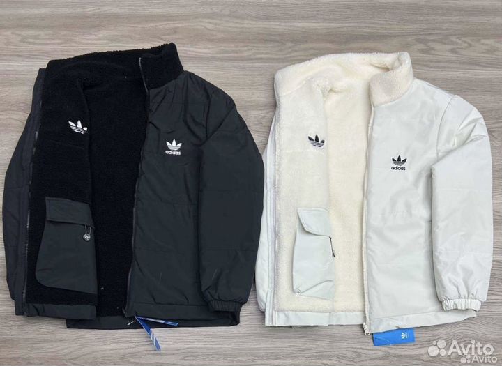 Куртка Adidas барашка