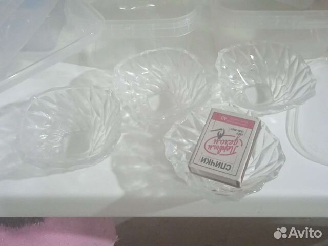 Хрустальные креманки для варенья