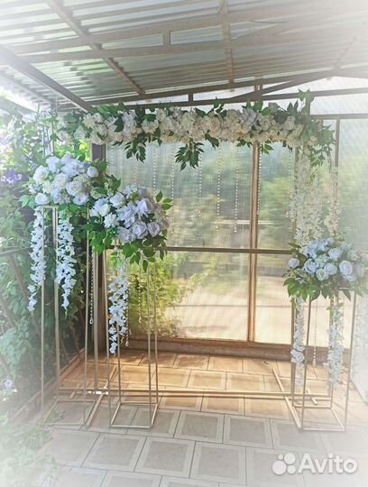 Аренда фотозоны, арки для регистрации