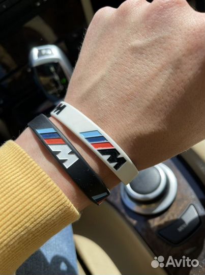 Браслет силиконовый BMW