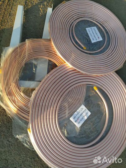 Медная труба трасса для сплит системы 1/4 3/8