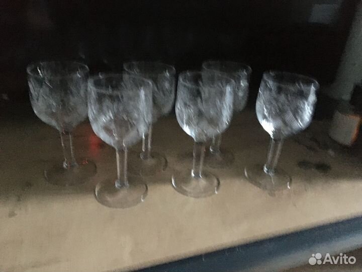Продаю хрустальные рюмочки