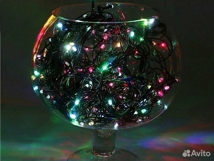 Гирлянда новогодняя на елку (4-ех размеров)