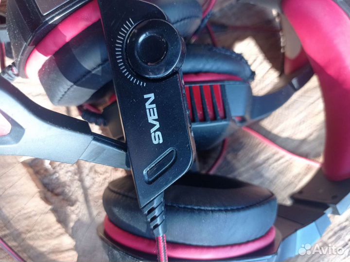 Компьютерная гарнитура наушники с микрофоном игров