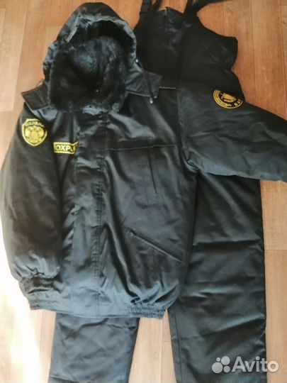 Зимняя форма охранника