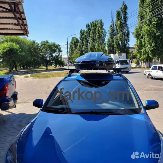 Бокс на крышу для kia rio x-line