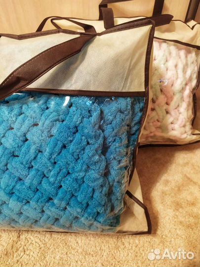 Плед ручной работы