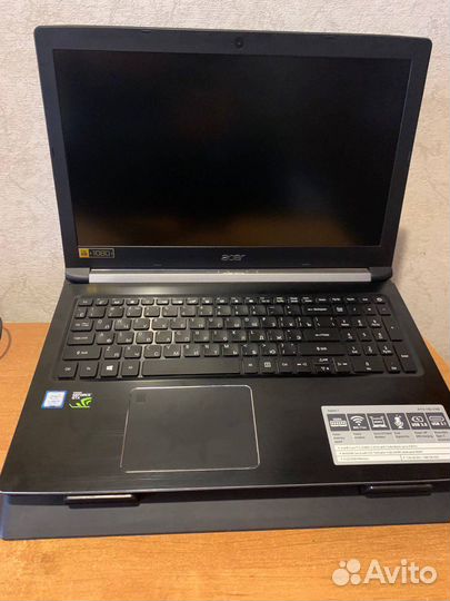 Игровой Ноутбук i5 8300h/ Gtx 1050ti 4gb/ 12gb озу