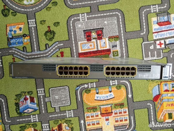 Коммутатор cisco C3750G-24T-S