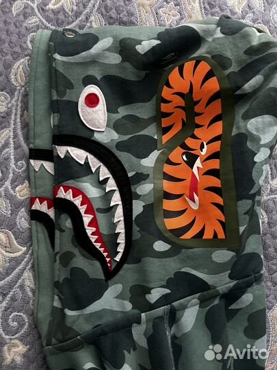 Зип худи bape