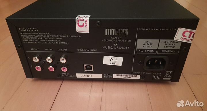 Musical Fidelity M1HPA цап / Предусилитель