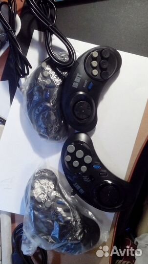 Картриджи sega + новые джойстики