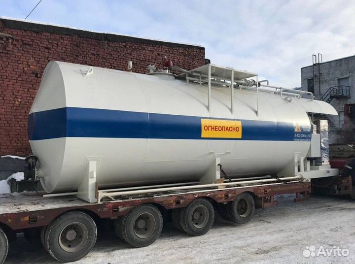 Контейнерная АЗС для заправки своей техники