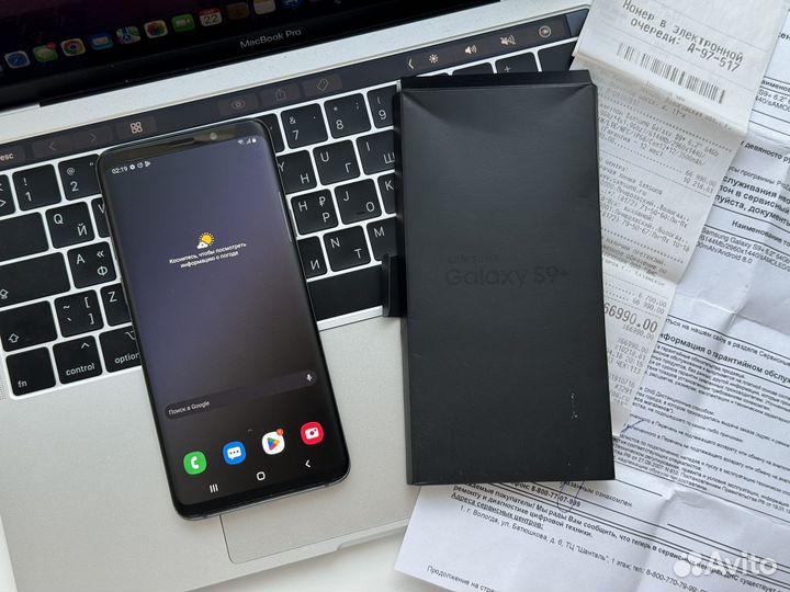 Samsung Galaxy S9 Plus, 6/64 ГБ