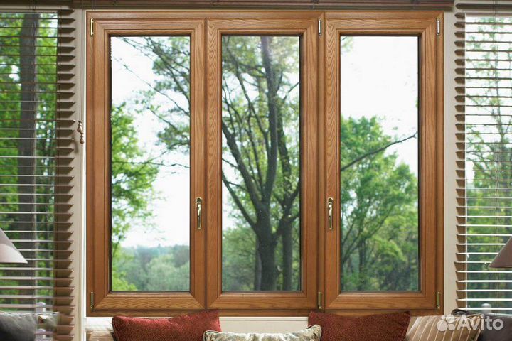 Окно под дерево