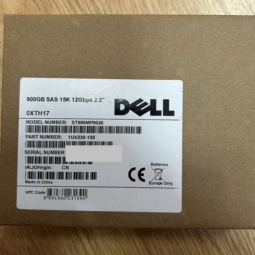 [ST900MP0026] Жесткий Диск Dell 900gb 15k 0xth17 St900mp0026