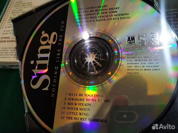 Sting Police CD фирменные