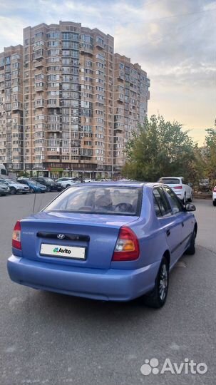 Hyundai Accent 1.5 МТ, 2003, 315 000 км