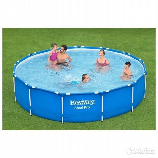 Бассейн каркасный Bestway Steel Pro 396 х 84 см