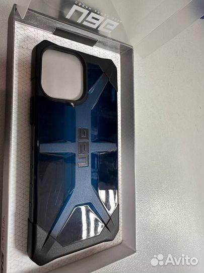Чехол UAG Plasma iPhone 13 Pro Max синий царапины