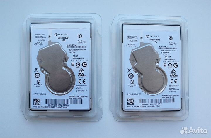 Жесткий диск HDD 1 TB (2 штуки)