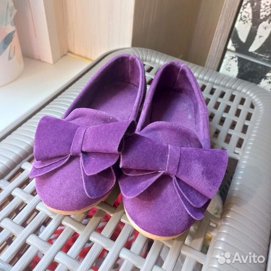 Текстильные туфельки для девочки 15,5 см