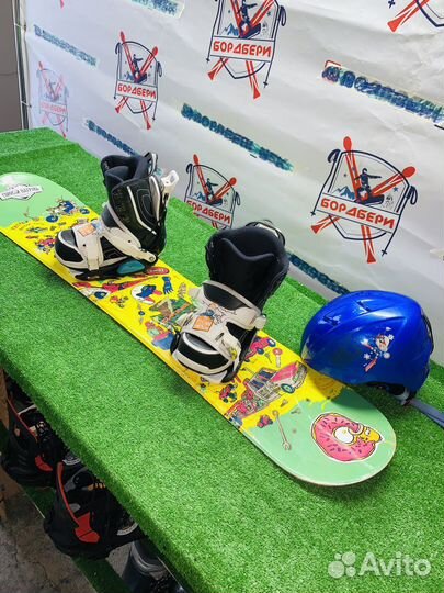 Сноуборд детский комплект