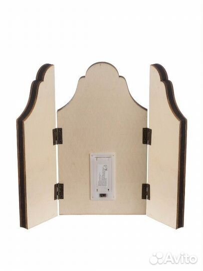 Новогодний декор, светящийся домик