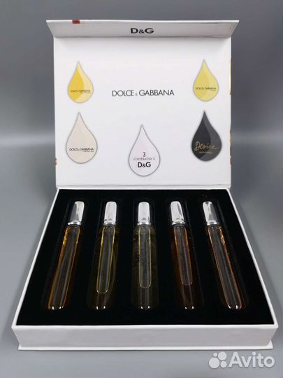 Дольче Габбана 5х20ml подарочный парфюмерный набор