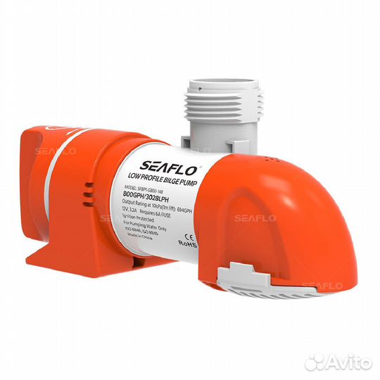 Помпа водооткачивающая автоматическая SeaFlo трюмн