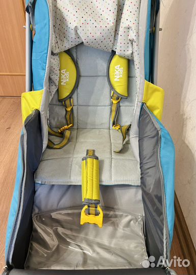 Санки коляска nika 7 5
