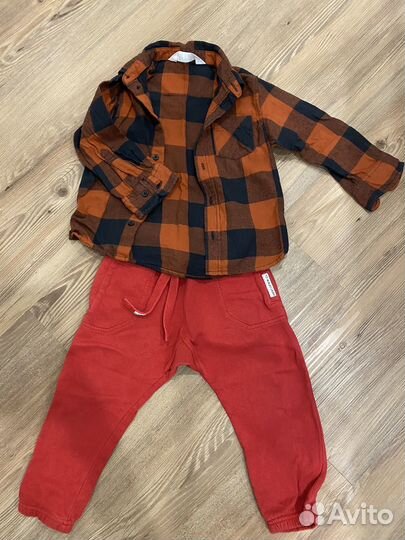 Рубашка+штаны 92
