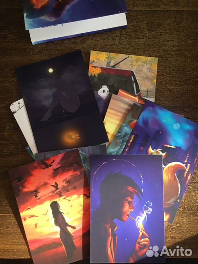 Набор открыток от Кошки Сашки