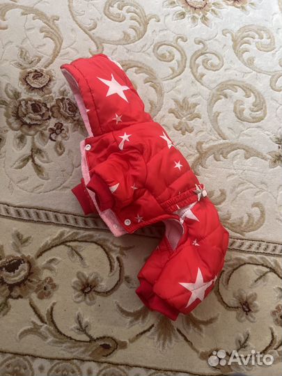 Зимняя куртка новая для маленькой собачки